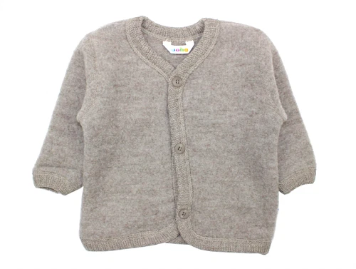 Joha cardigan sesame melange uld